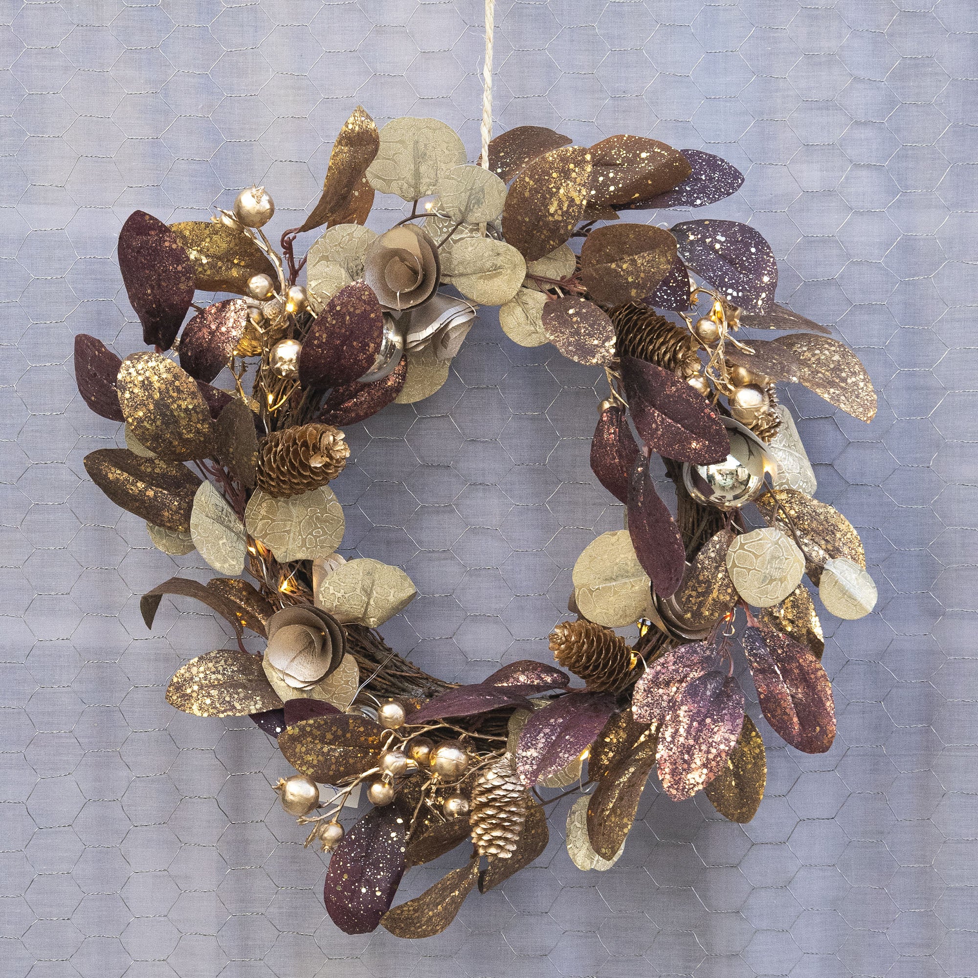 Couronne lumineuse Cannelle